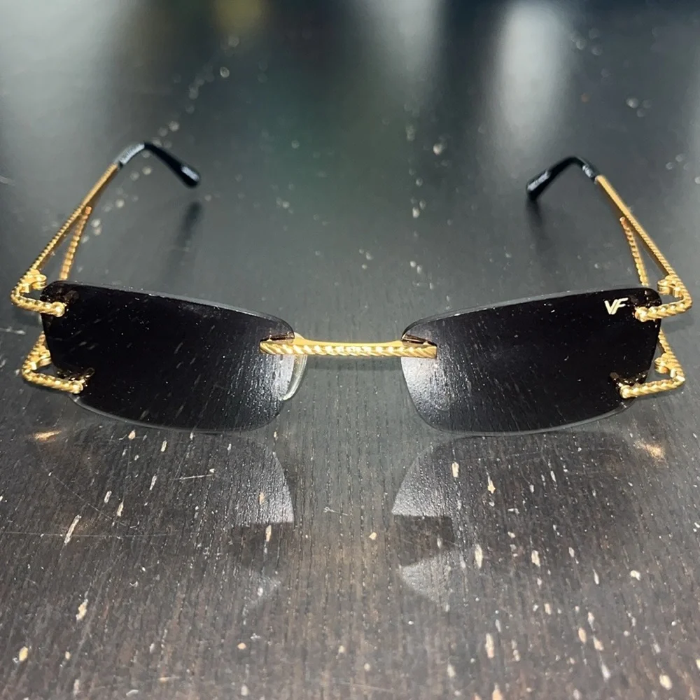 BAL HARBOUR DRILL MOUNT 24KT GOLD - Picture 6 of 11
